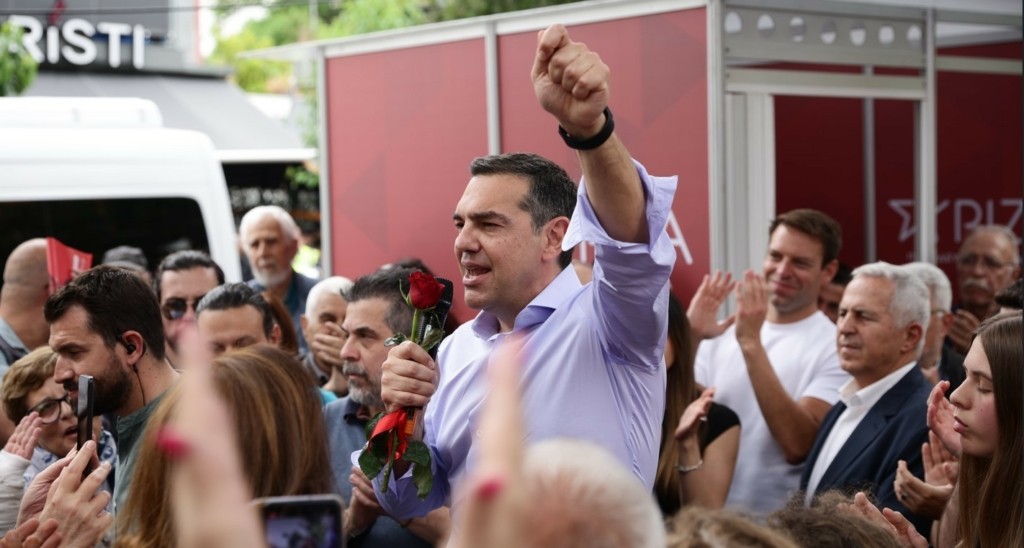Αλέξης Τσίπρας από Βόλο: Κάθε ψήφος που δεν θα πάει στον ΣΥΡΙΖΑ ευνοεί τη ΝΔ