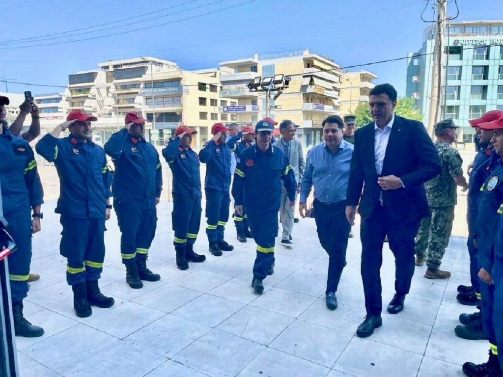 Συναντήθηκε με Τσούνη ο Κικίλιας – «Σημαντική η βοήθεια από τις ΗΠΑ» (pics)