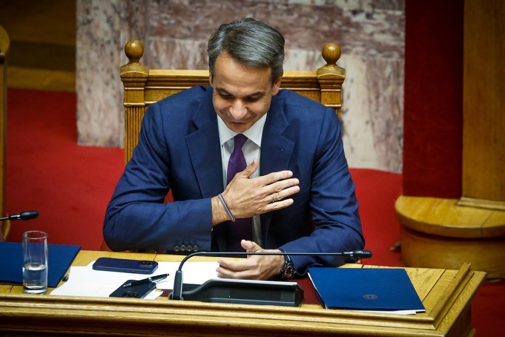 Μητσοτάκης: «Δίνουμε καθημερινά μάχη στη θάλασσα ενάντια στους διακινητές»