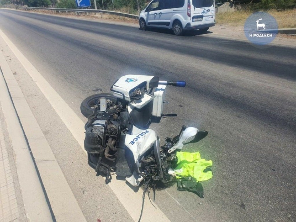 Σοβαρό τροχαίο με τρεις τραυματίες στη Ρόδο
