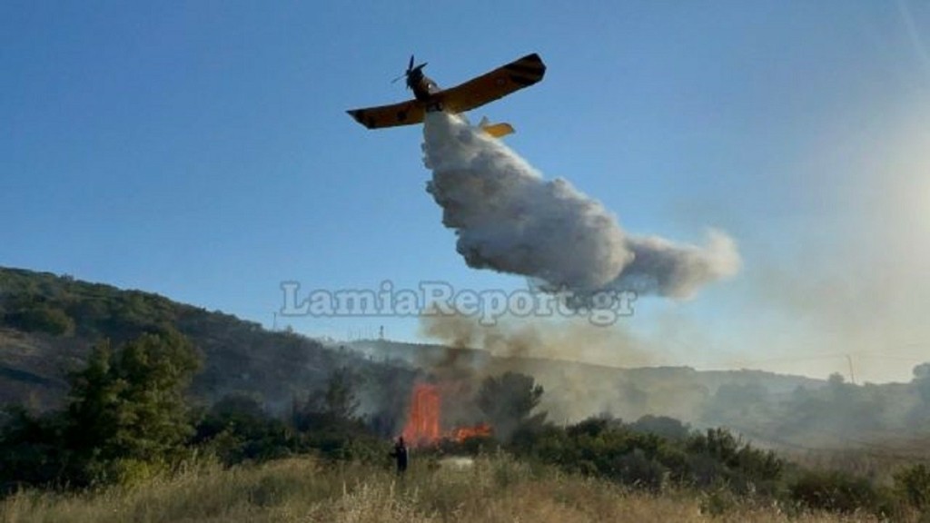 Φωτιά ΤΩΡΑ στο Δομοκό κοντά στο Παράρτημα ΑμεΑ