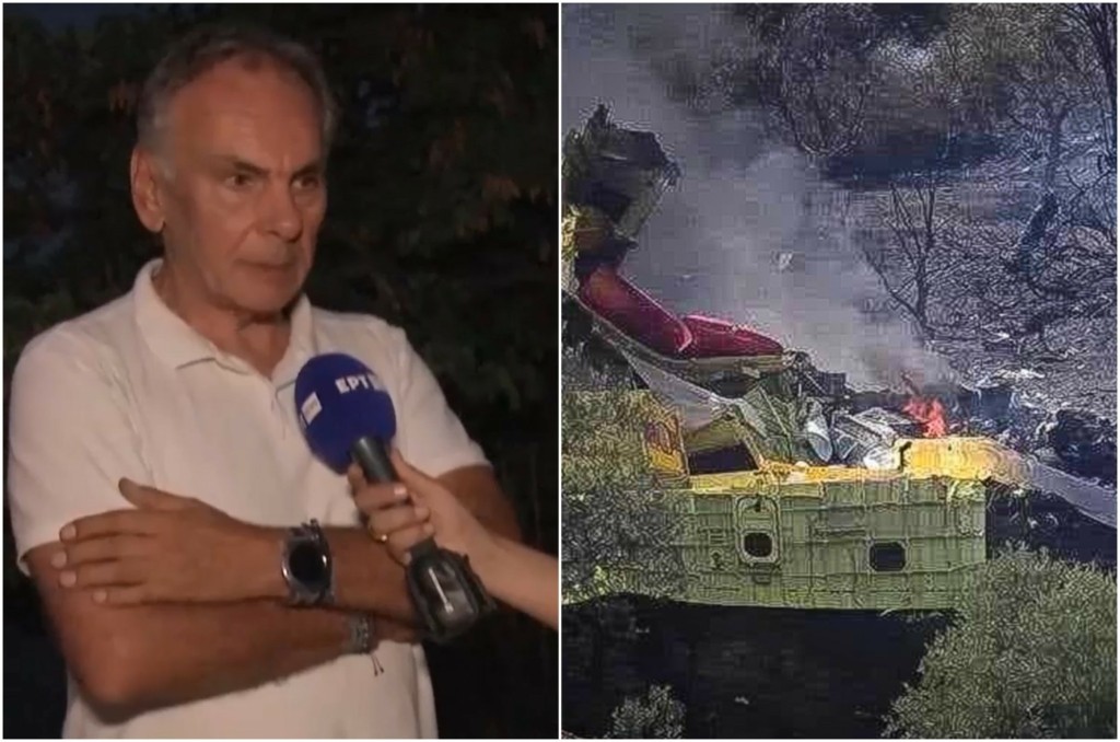 Σοκάρει ο εικονολήπτης της ΕΡΤ που κατέγραψε την πτώση του Canadair στην Κάρυστο – «Αυτό το πλάνο θα με στοιχειώνει»