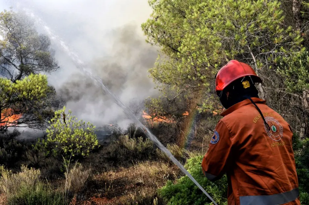 Πού θα είναι υψηλός ο κίνδυνος για εκδήλωση πυρκαγιάς αύριο, Κυριακή (χάρτης)