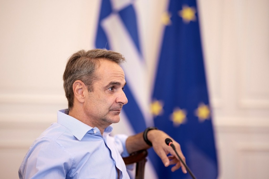 Στα Χανιά για μπάνιο με τη σύζυγο του ο Κυριάκος Μητσοτάκης (pic)