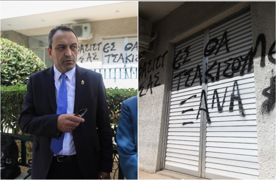 «Έσπασαν» τα γραφεία των Σπαρτιατών στο Παλαιό Φάληρο (pics)