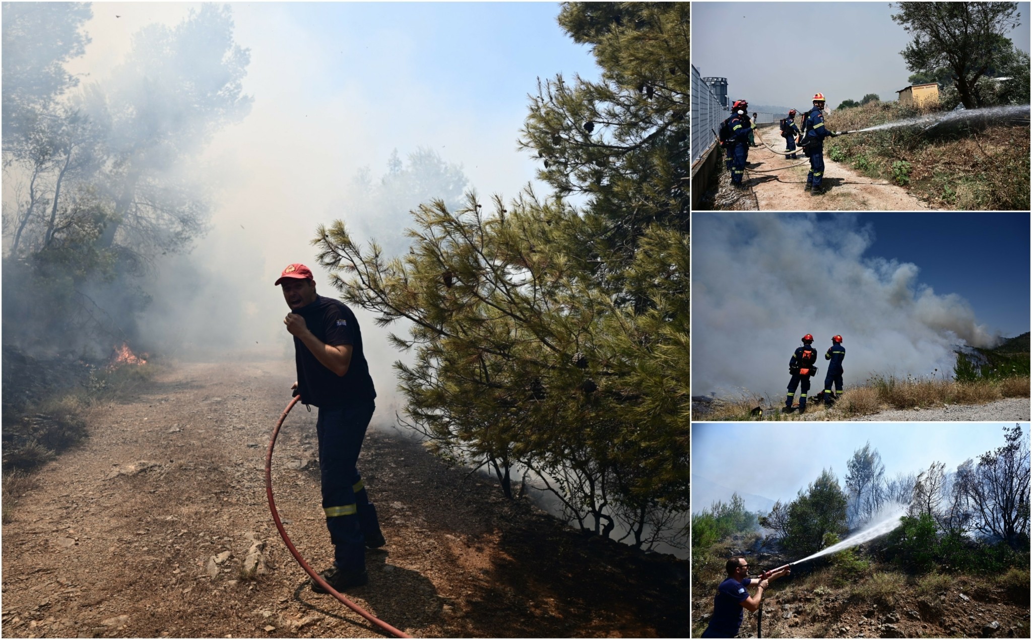 Φωτιά στα Δερβενοχώρια