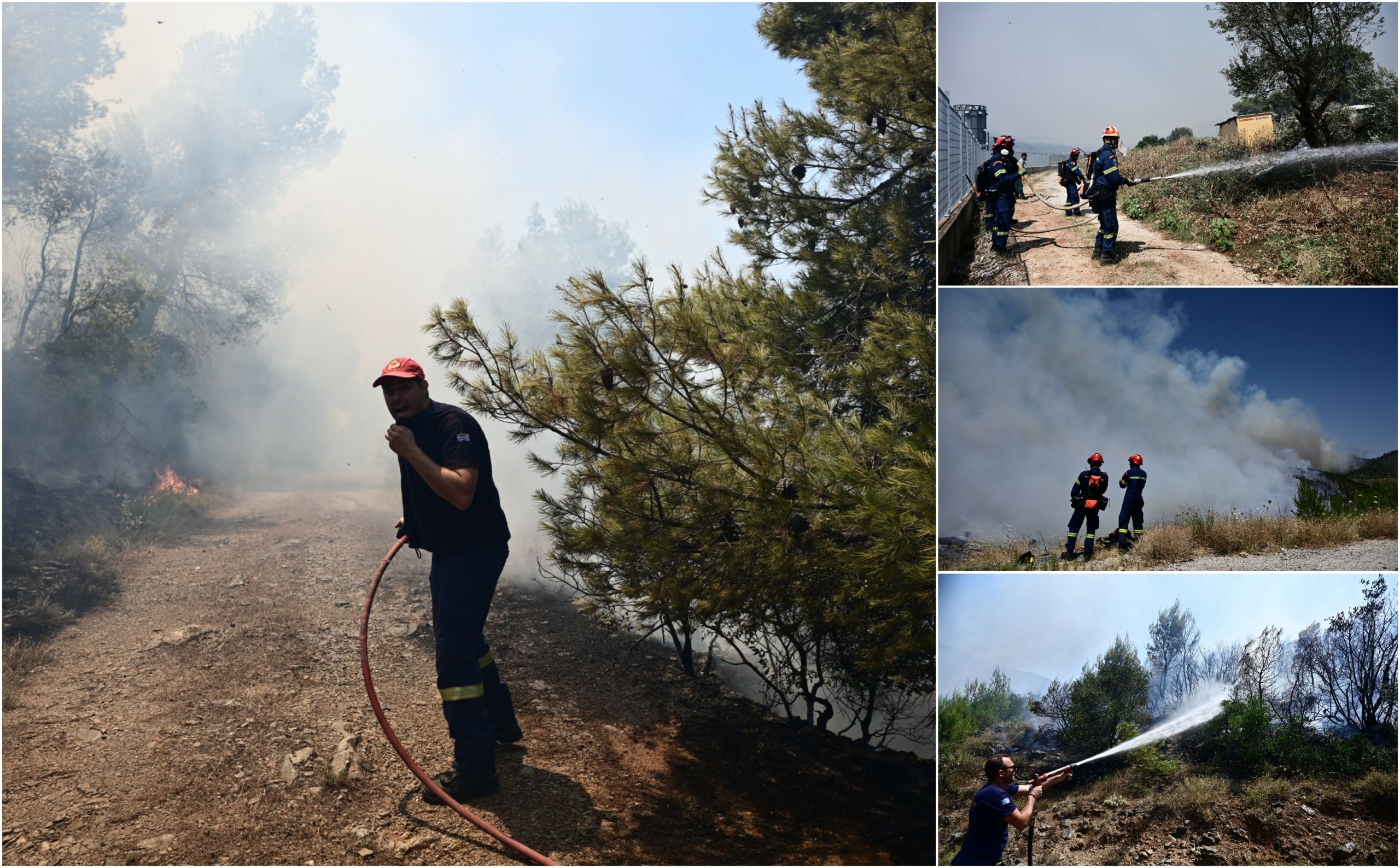 «Μπήκε» στα σπίτια η φωτιά στη Νέα Ζωή Μάνδρας – Όλες οι εξελίξεις από τα πύρινα μέτωπα