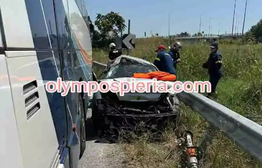 Κατερίνη: Θανατηφόρο τροχαίο με τουριστικό λεωφορείο – Δύο νεκροί