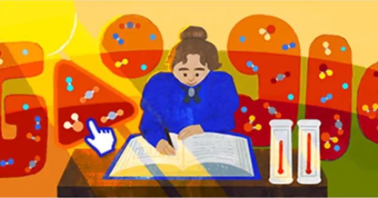 Το Google Doodle τιμά την επιστήμονα και ακτιβίστρια Eunice Newton Foote