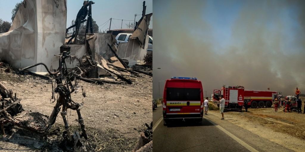Εισαγγελική παρέμβαση για την καταστροφική φωτιά στη Ρόδο