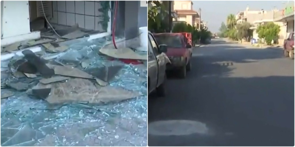 “Νεκρή πόλη” η Νέα Αγχίαλος: Η επόμενη μέρα από τις εκρήξεις στις αποθήκες πυρομαχικών – Σπασμένα τζάμια και ζημιές παντού (pics)