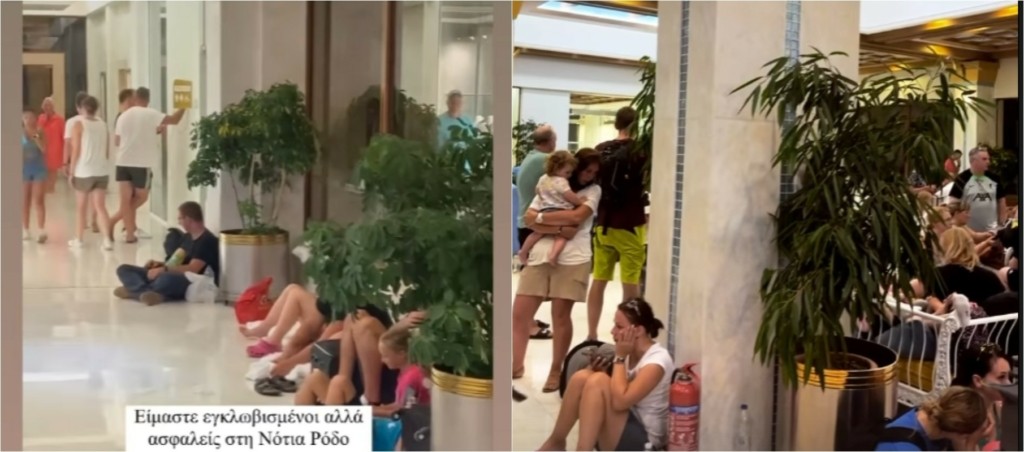 Στη Ρόδο η Αλεξάνδρα Παναγιώταρου: “Είμαστε εγκλωβισμένοι αλλά ασφαλείς” – Η προσευχή της influencer