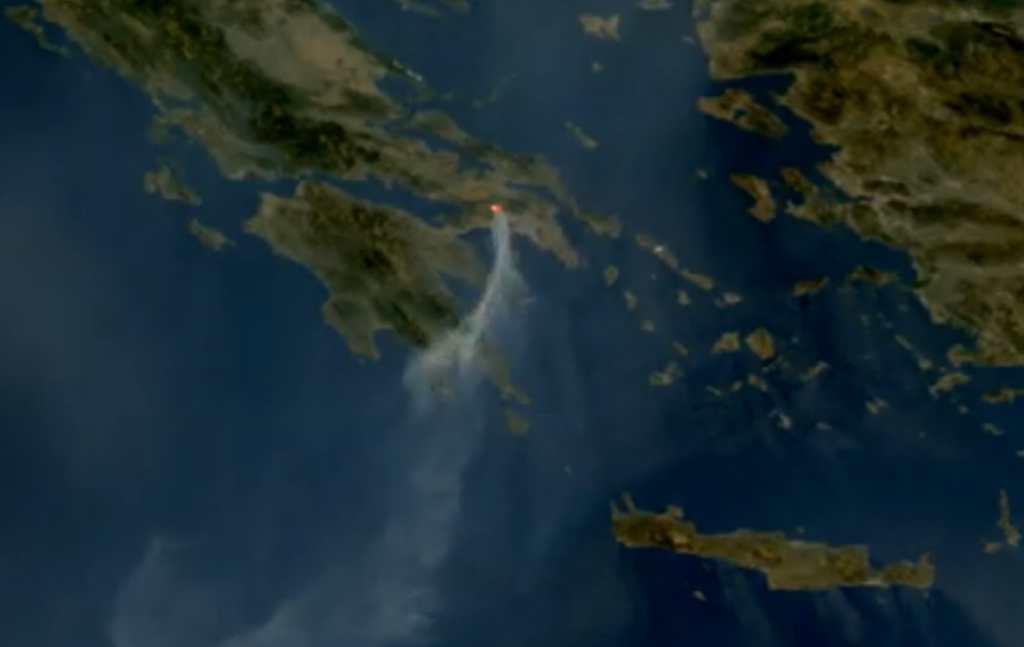 Φωτιές σε Αττική, Βοιωτία και Κορινθία: Την Κρήτη έφτασαν οι καπνοί