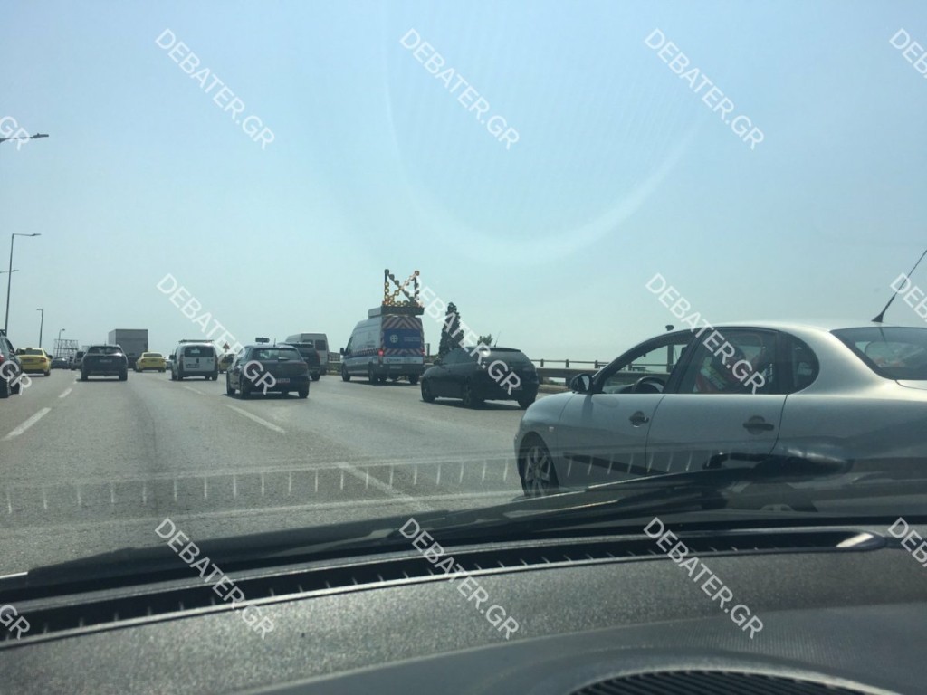 Κίνηση: Μποτιλιάρισμα στην Εθνική Οδό Αθηνών – Λαμίας
