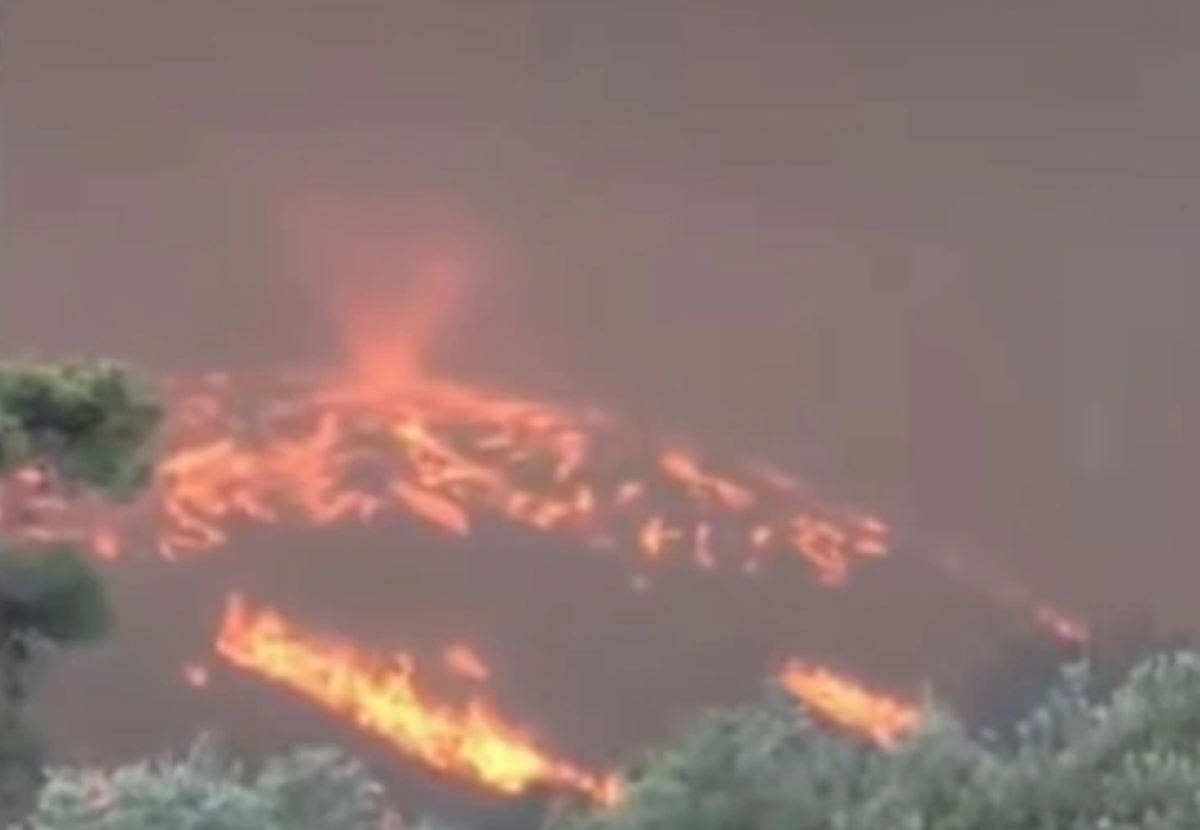 Φωτιά στη Ρόδο