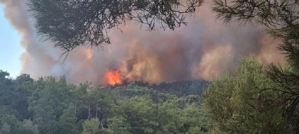 Φωτιά στη Ρόδο: Δυσκολεύει η κατάσταση στο πύρινο μέτωπο – Ακυρώθηκε η εντολή εκκένωσης του χωριού Απόλλωνα (pics&vids)