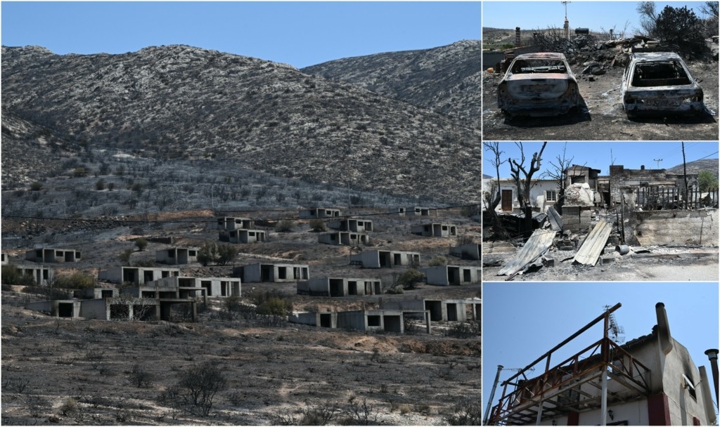 Κλιμάκιο του ΣΥΡΙΖΑ στις πληγείσες περιοχές του Δήμου Σαρωνικού