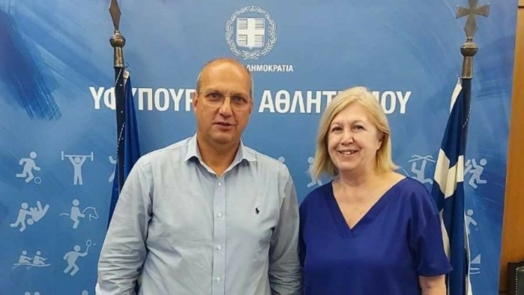 Συνάντηση του Γ. Οικονόμου με την πρόεδρο της ΕΑΟΜ-ΑμεΑ