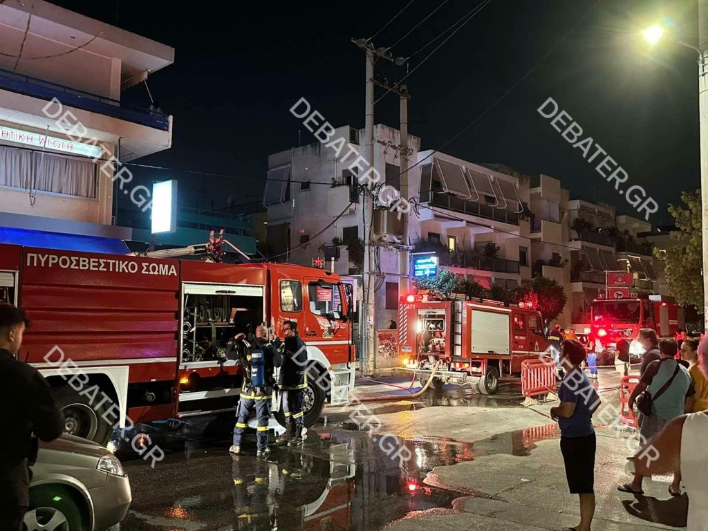 Φωτιά σε διαμέρισμα στη Λεωφόρο Πεντέλης (pics)