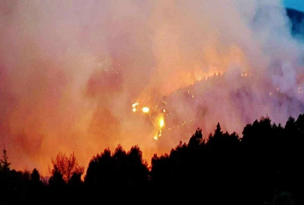 Φωτιά τώρα στο Πανόραμα Δράμας