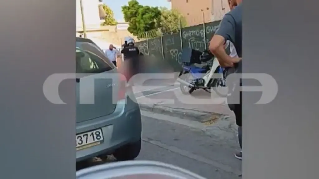Βίντεο ντοκουμέντο από το περιστατικό στον Κολωνό – Η στιγμή των πυροβολισμών (vid)