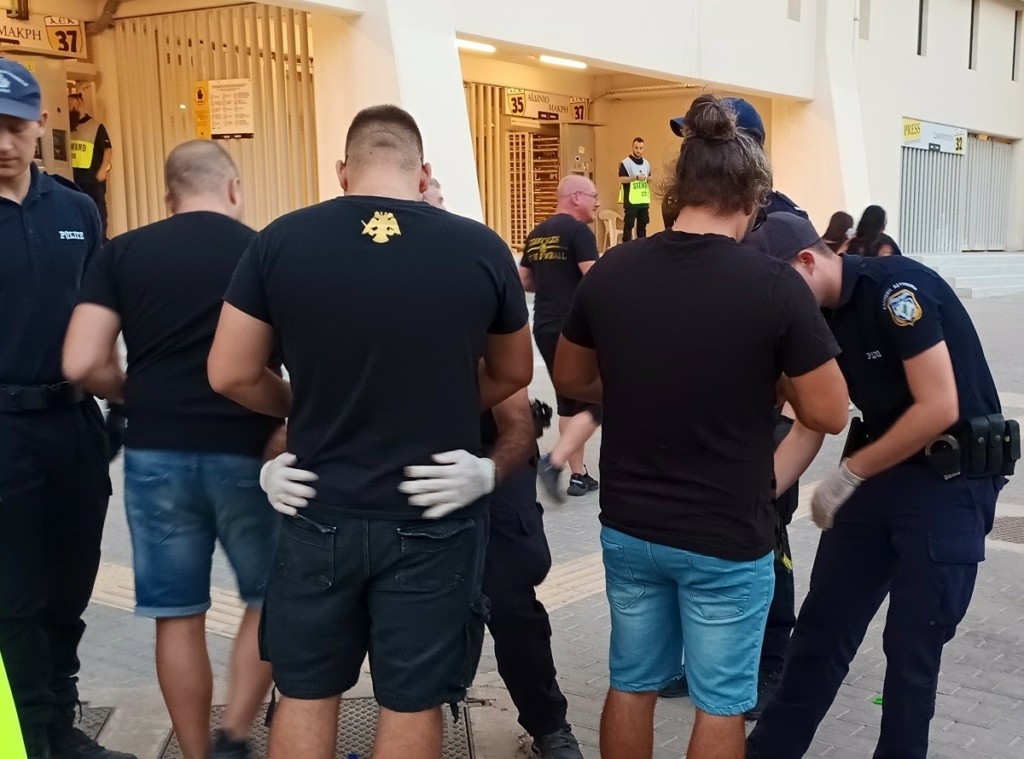 ΑΕΚ-Ντινάμο Ζάγκρεμπ: Δυο συλλήψεις έξω από την OPAP Arena