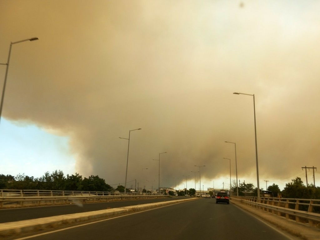 Φωτιά στην Αλεξανδρούπολη: Έκλεισε ξανά η Εγνατία Οδός – Νέο μήνυμα του 112 (vid)