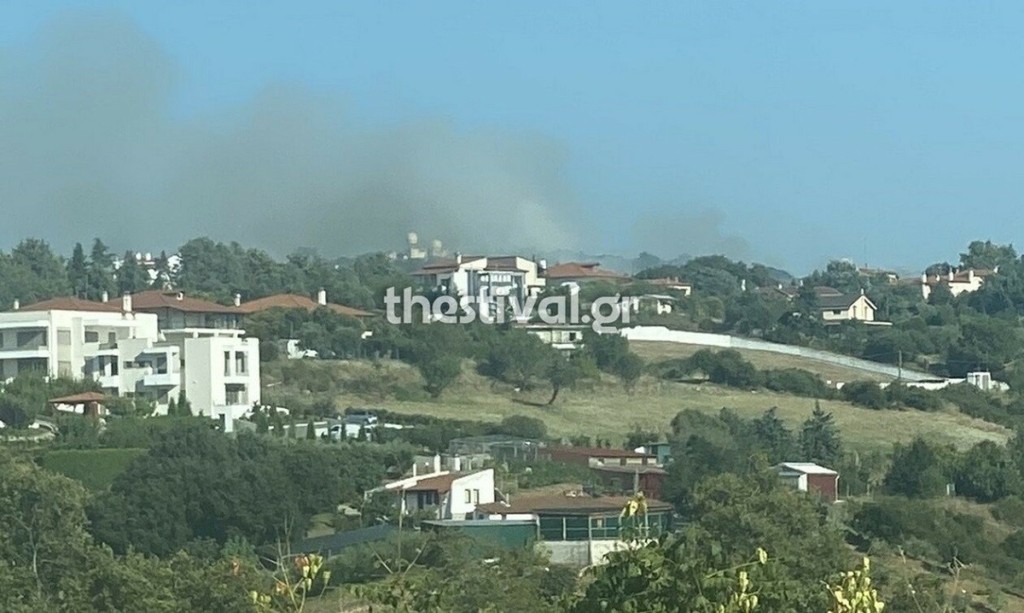 Φωτιά στο Φίλυρο Θεσσαλονίκης – Τέθηκε υπό μερικό έλεγχο