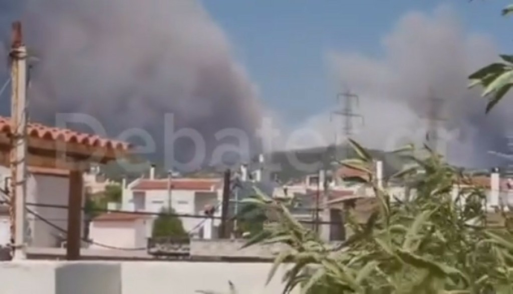 Φωτιά στη Φυλή: Θρίλερ στη Μονή Κλειστών στη Χασιά – Εγκλωβίστηκαν 50 μοναχές – Σπεύδει η ΕΜΑΚ (pics&vid)