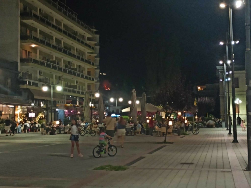 Φωτιά στην Τρίπολη: Ανησυχία στους πολίτες από τις αναζωπυρώσεις (pics)