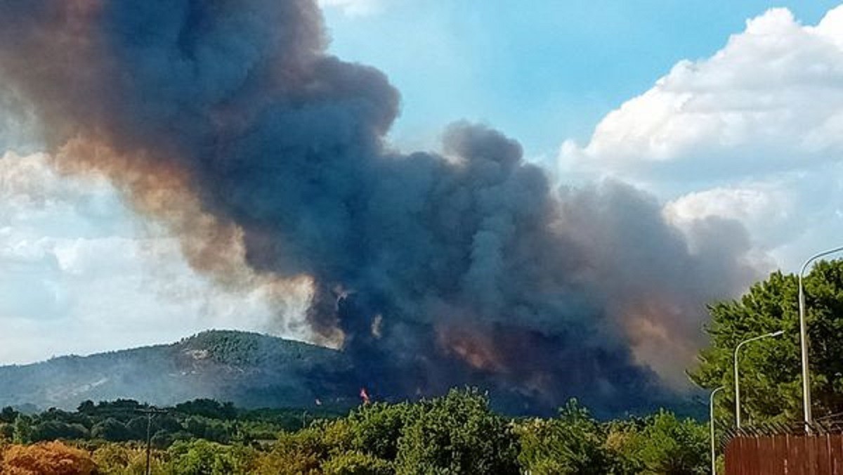 Φωτιά στον Έβρο