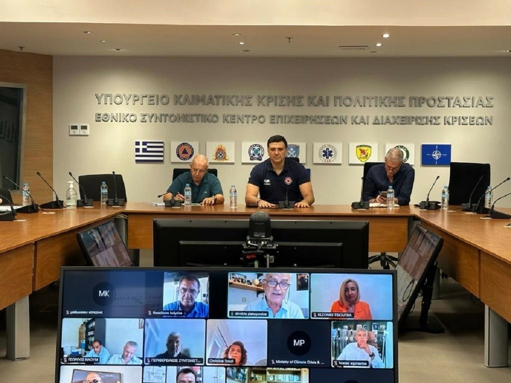 Ολοκληρώθηκε η σύσκεψη στην Πολιτική Προστασία – Οι έξι περιοχές στο «μάτι» της «Ψυχρής Λίμνης»