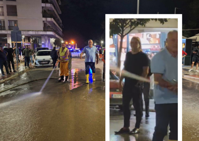 Επεισόδιο στον Βόλο με τον Αχιλλέα Μπέο – Πήρε τη μάνικα και άρχισε να καταβρέχει γνωστό δικηγόρο (vid)