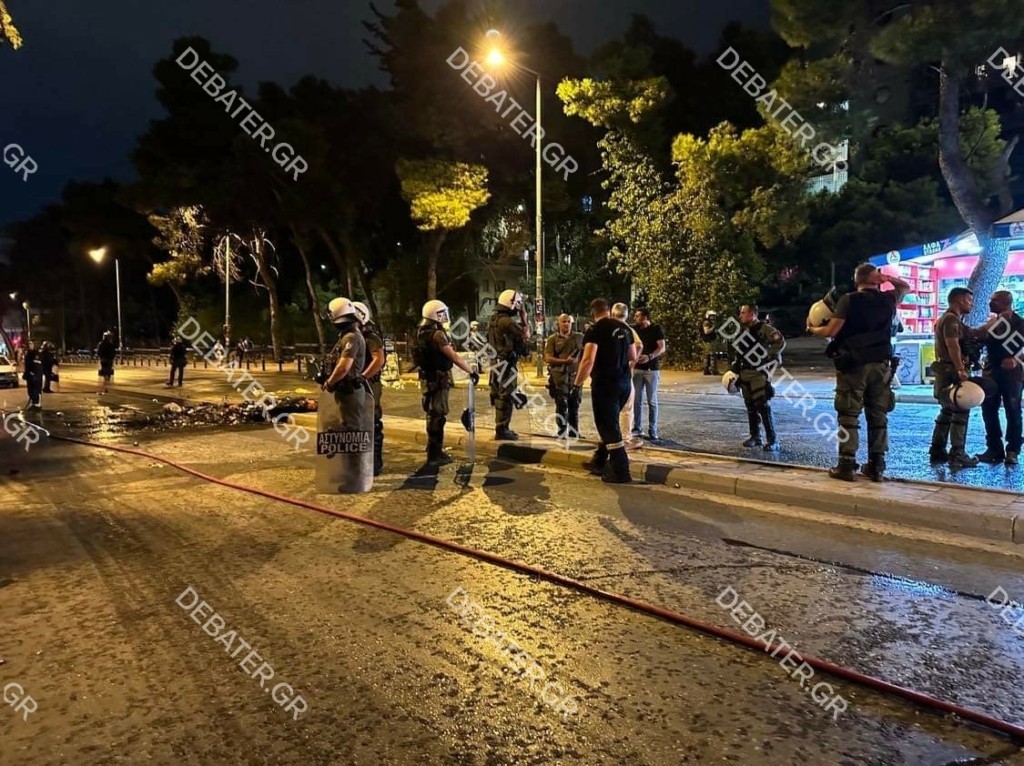 Επεισόδια στην Πολυτεχνειούπολη – Διεκόπη η κυκλοφορία στην Ούλωφ Πάλμε
