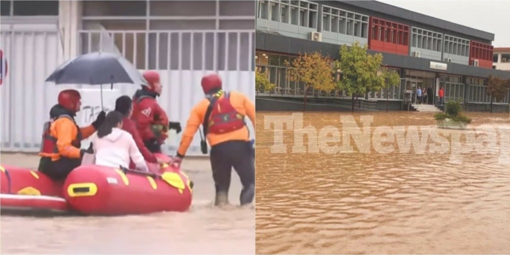Απέραντος λασπότοπος ο Βόλος – Απεγκλωβισμοί με φουσκωτές βάρκες από την ΕΜΑΚ – Μαρτυρία στο DEBATER (vid)