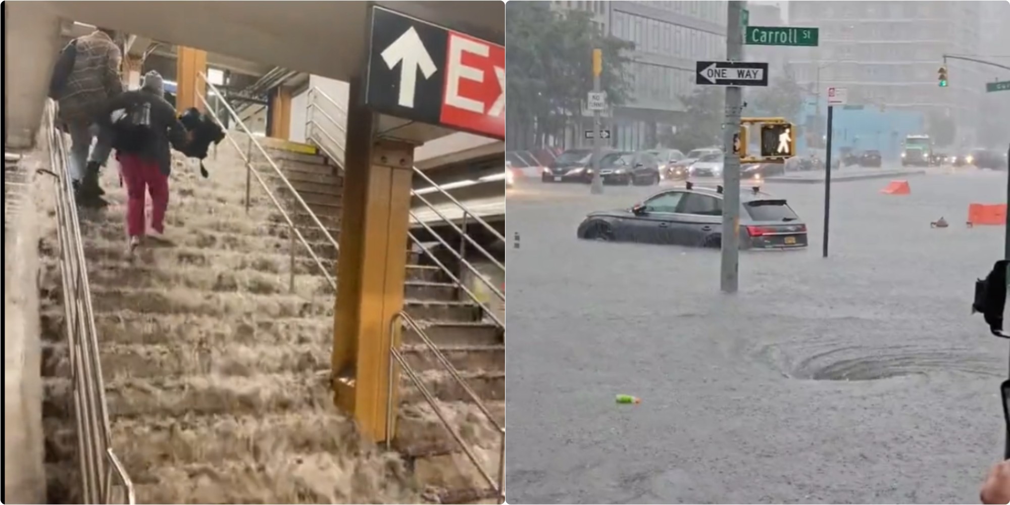 Νέα Υόρκη Πλημμύρες