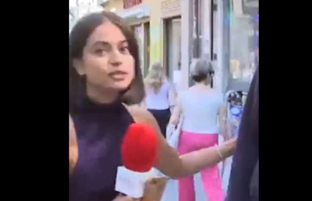 Ισπανία: Άνδρας παρενόχλησε σεξουαλικά δημοσιογράφο σε ζωντανή σύνδεση (vid)