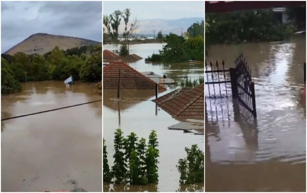 Απόγνωση μετά τη θεομηνία στην Καρδίτσα και τα Τρίκαλα – «Λίμνη» όλα τα χωριά του δήμου Παλαμά – «Σίγουρα θα έχουμε πνιγμούς»