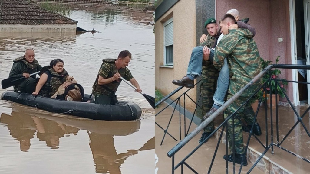 Δραματική νύχτα στην Καρδίτσα – Βάρκες του στρατού προσπαθούν να προσεγγίσουν εγκλωβισμένους – Στους 6 οι νεκροί