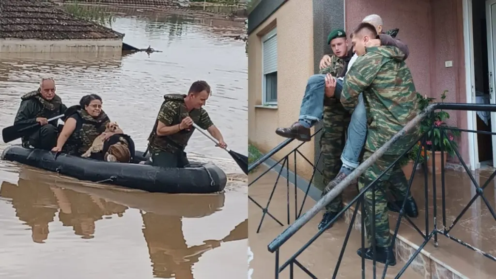 Δραματική νύχτα στην Καρδίτσα – Βάρκες του στρατού προσπαθούν να προσεγγίσουν εγκλωβισμένους – Στους 6 οι νεκροί
