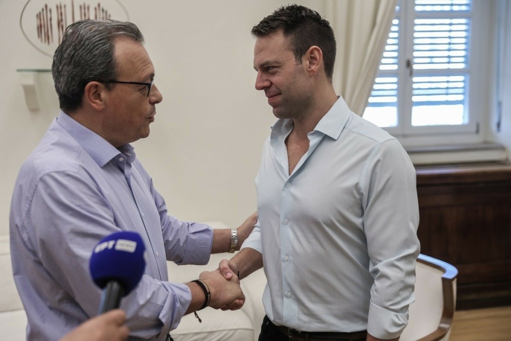 Ο Σωκράτης Φάμελλος παραμένει πρόεδρος της Κοινοβουλευτικής Ομάδας του ΣΥΡΙΖΑ – Ο διάλογος με Κασσελάκη (Pics)