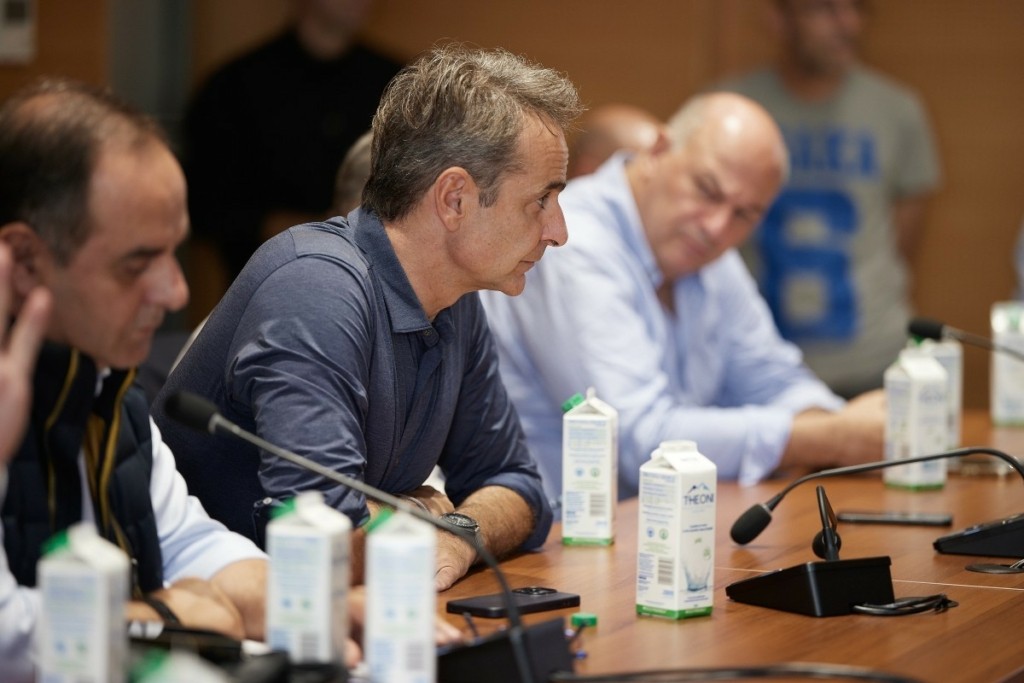 Στη Θεσσαλία ξανά ο Κυριάκος Μητσοτάκης – Στις 19:00 ανακοινώνει μέτρα για τους πληγέντες