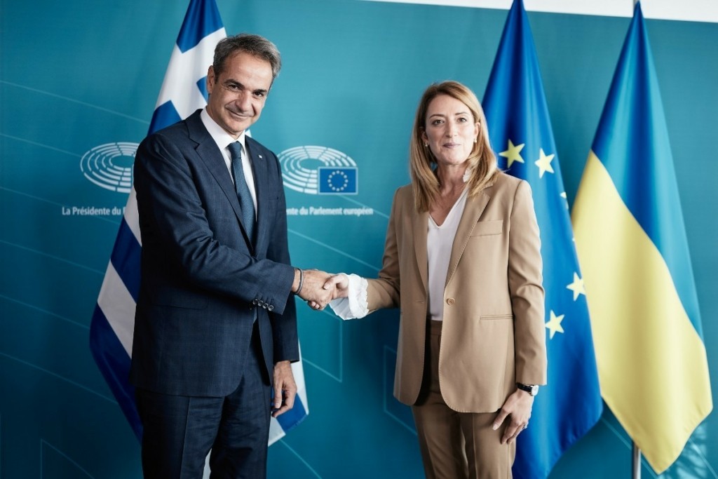 Συνάντηση Μητσοτάκη – Μέτσολα για τις καταστροφές από την κακοκαιρία Daniel: “Η Ελλάδα δεν είναι μόνη”