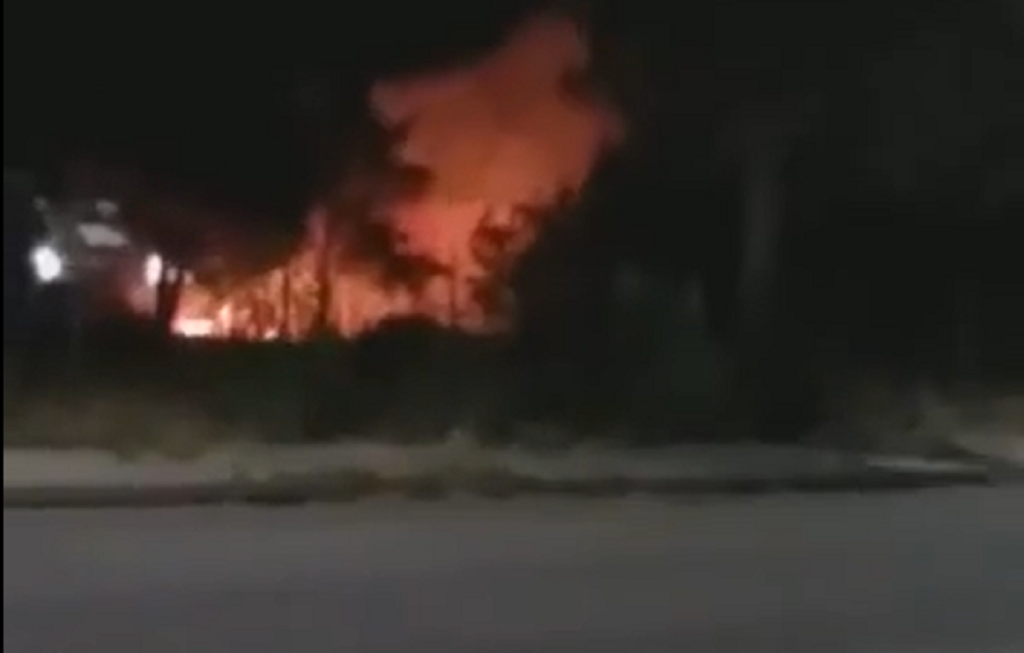 Φωτιά στην Ξάνθη στην περιοχή της Εκτενεπόλ