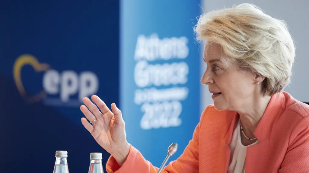 Συμβολική επίσκεψη της Ούρσουλα φον ντερ Λάιεν στο Κίεβο