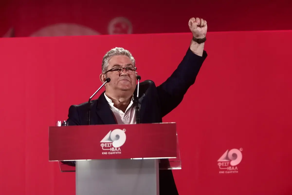 Κουτσούμπας: «Το ΚΚΕ είναι εδώ κάνοντας μια μεγάλη προσπάθεια για μια άλλη πορεία, για μια άλλη διέξοδο για τον λαό μας»