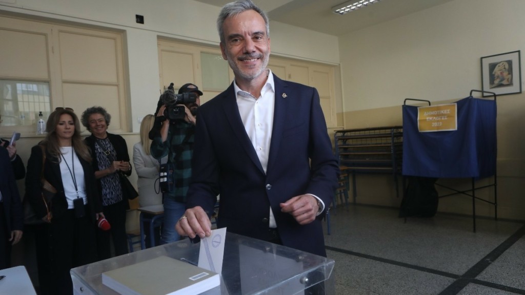 Αυτοδιοικητικές εκλογές: Ψήφισε ο Κωνσταντίνος Ζέρβας – «Η Θεσσαλονίκη δεν γυρίζει πίσω»