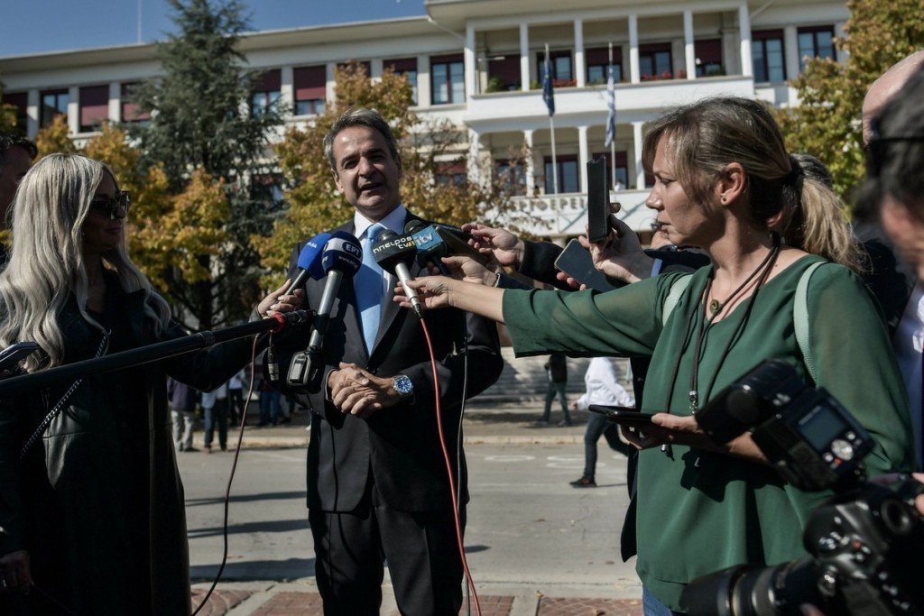 Στα Χανιά για την παρέλαση της 28ης Οκτωβρίου ο Κυριάκος Μητσοτάκης