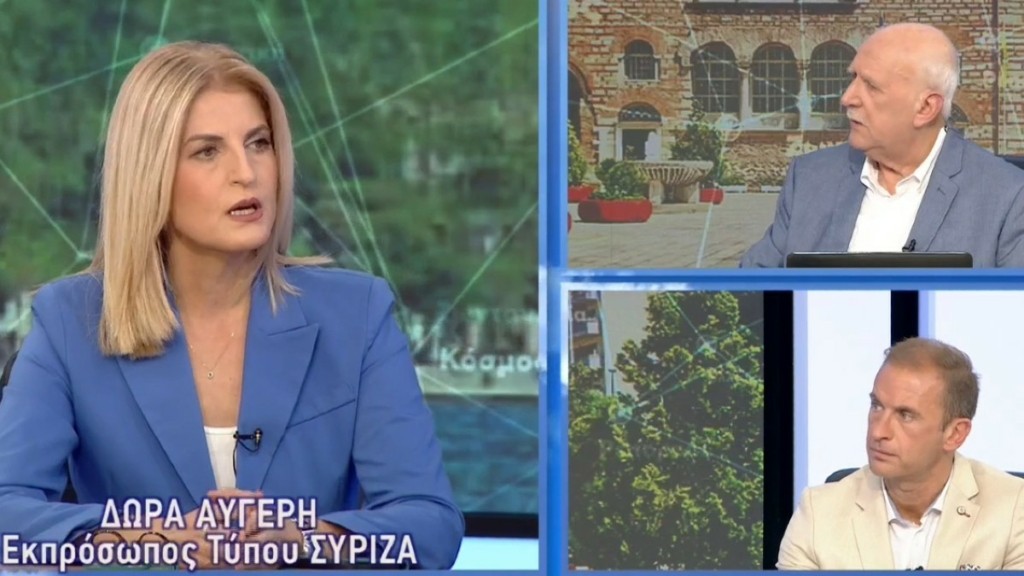 Δώρα Αυγέρη: Δεν επέτρεψε σε δημοσιογράφους να της θέσουν ερωτήσεις – Τι είπε ο Γιώργος Παπαδάκης