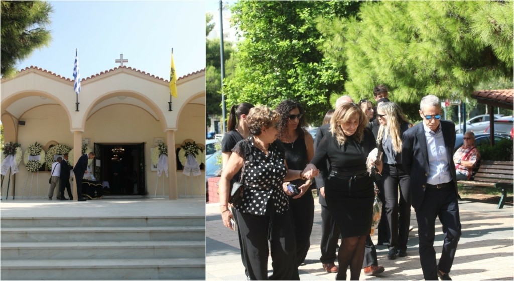 Λένε “αντίο” στον Γιάννη Ιωαννίδη: Eπιμνημόσυνη δέηση στη Βούλα – Συντετριμμένες η σύζυγος και η κόρη του (pics)